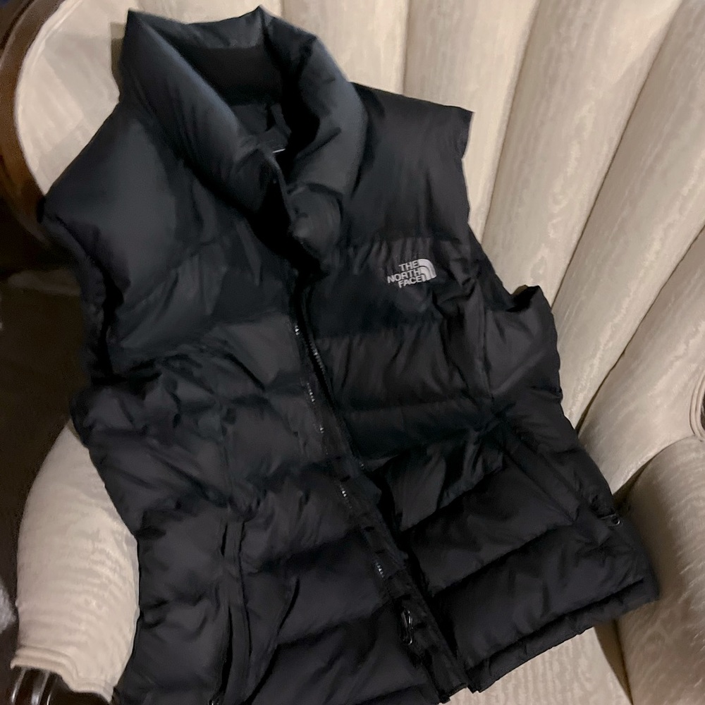 The North face, puffer vest.